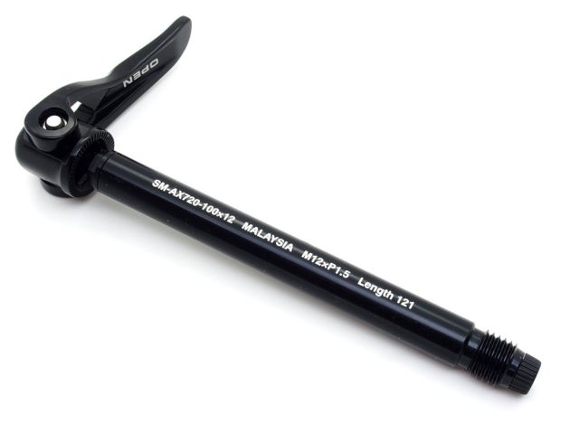 SHIMANO front quick release-SM-AX-720-100X12 / SHIMANO AXLE UNIT-FRONT E-THRU-SM-AX-720-100X12