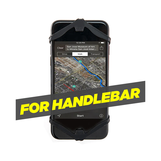ULAC SPYDER Z-H2 手機硅膠綁帶-(固定車頭)-黑色 / ULAC H2 SPYDER MOBILE STRAP-BLACK