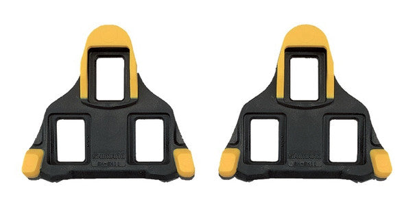 SHIMANO 跑車浮動式鞋碼-SM-SH11-黃色 (ISMSH11) / SHIMANO CLEAT SET SELF ALIGNING-SM-SH11