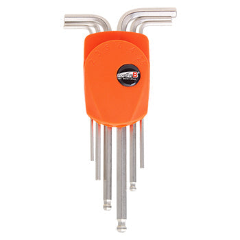 SUPER B Allen Key Tool Set-TB-TH05
(Included: 2 / 2.5 / 3 / 4 / 5 / 6 mm)