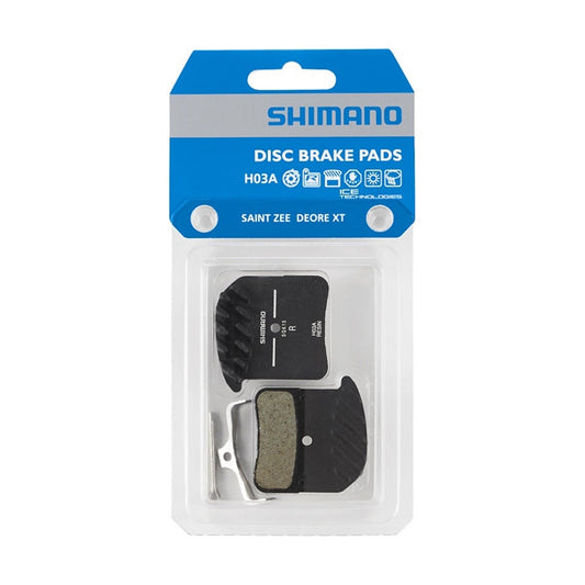 SHIMANO SAINT/ZEE/DEORE XT 散熱樹脂碟制皮( H03A ) (EBPH03ARFA) / SHIMANO SAINT/ZEE/DEORE XT RESIN PAD-FIN&SPR-H03A
