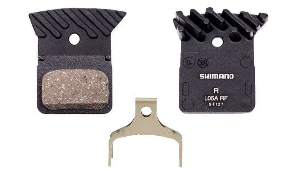 SHIMANO L05A-RF Heat Dissipation Resin PAD (EBPL05ARFA) / SHIMANO L05A-RF RESIN PAD W/FIN & SPRING