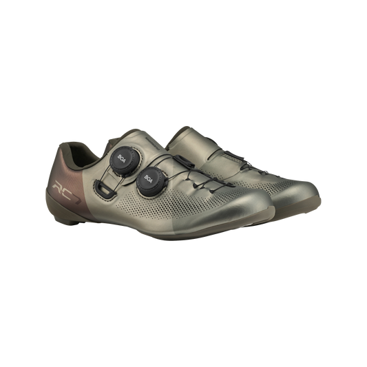 SHIMANO SH-RC703 Women's Road Shoes-Rose Champagne/ SHIMANO SH-RC703 ROAD SHOES-WOMEN-CHROME/ROSE