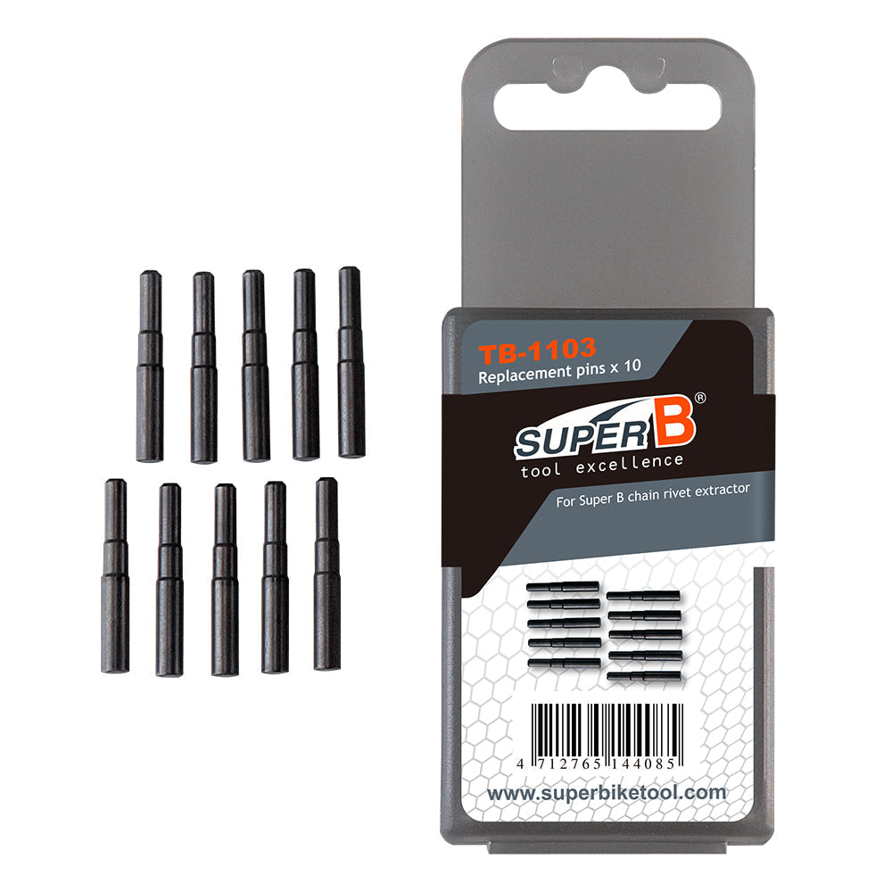 SUPER B EMBOSSING PIN - Suitable for all chain keys - 10 pcs/box - TB-1103