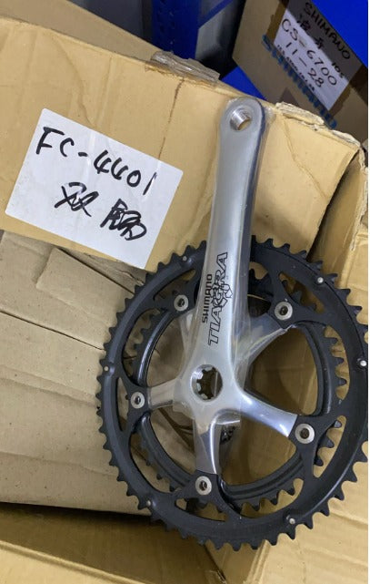 SHIMANO TIAGRA 鏈鉼-FC4401-50X39TX170MM-銀色(冇盒) / SHIMANO TIAGRA FRONT CHAINWHEEL-FC-4401-170MM50X39 (OEM)