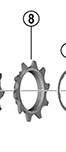 Shimano CS-M9200 飛輪齒片 / Shimano CS-M9200 Sprocket