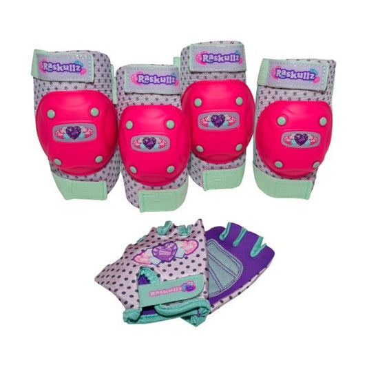 BELL Kids Pad Set CPMR Children's Gloves with Sheath Street Shred
