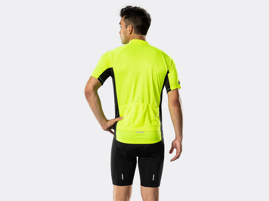 Bontrager SOLSTICE 短袖單車衫-螢光黃色 / Bontrager SOLSTICE SHORT SLEEVE JERSEY-Visibility Yellow