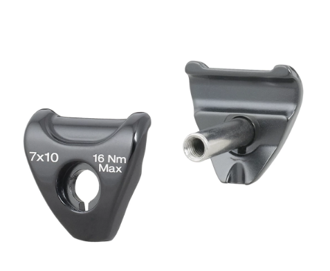 Bontrager 座通路軌碼 - 黑色 / Bontrager Rotary Head Seatpost Saddle Clamp Ears - Black