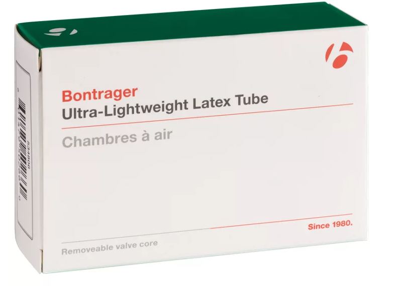 BONTRAGER ULTRA-LIGHTWEIGHT LATEX PRESTA VALVE BICYCLE TUBE 700X25/30C RVC 48MM