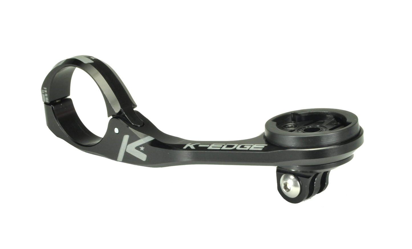 K-edge Garmin 31.8mm車頭把手咪錶及攝錄機*加長型*延伸碼 Max 版 (黑色) / XL Combo Mount, 31.8mm (black)