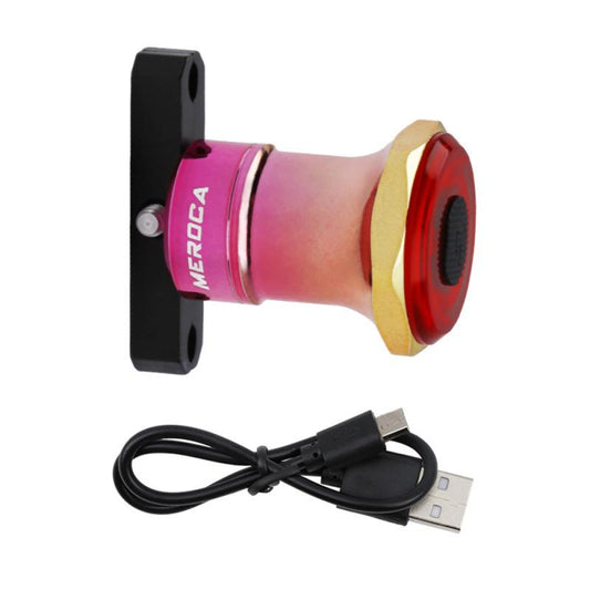 MEROCA Smart Sensor Tail Light (Seat Version) Special Color Version - USB Charging/ MEROCA SENSOR REAR USB LIGHT (SADDLE VERSION) PREMIUM PAINT