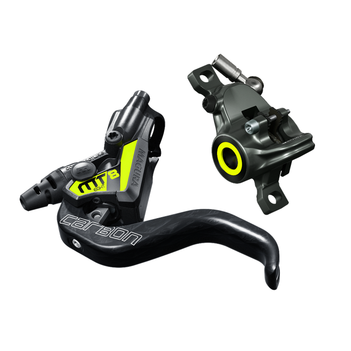 MAGURA MT8SL carbon fiber disc brake two-piston - single-sided/ MAGURA MT8SL SINGLE BRAKE HC CARBON 1-FINGER L/R
