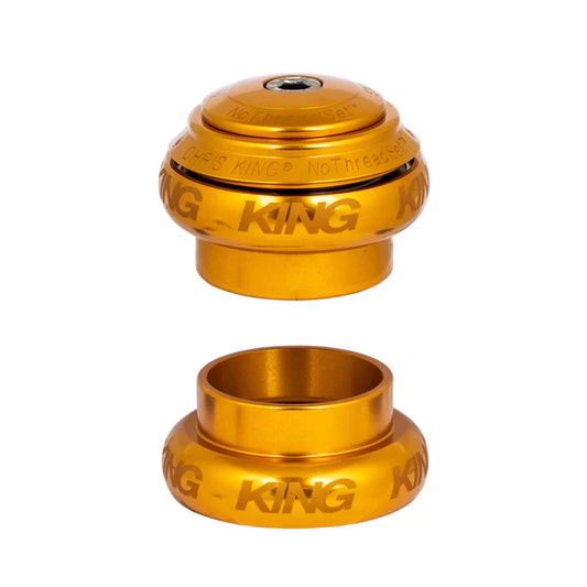 Chris King NoThreadSet External Headset,1-1/8",Dark Word/ Chris King NoThreadSet Headset,1-1/8",Sotto Voce Logo