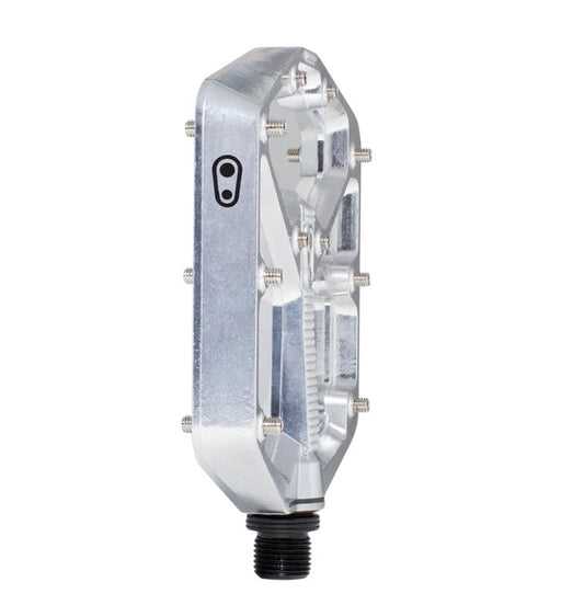 CRANK BROTHERS STAMP 7 Pedal-25th Anniversary Limited Edition-High Polish Silver