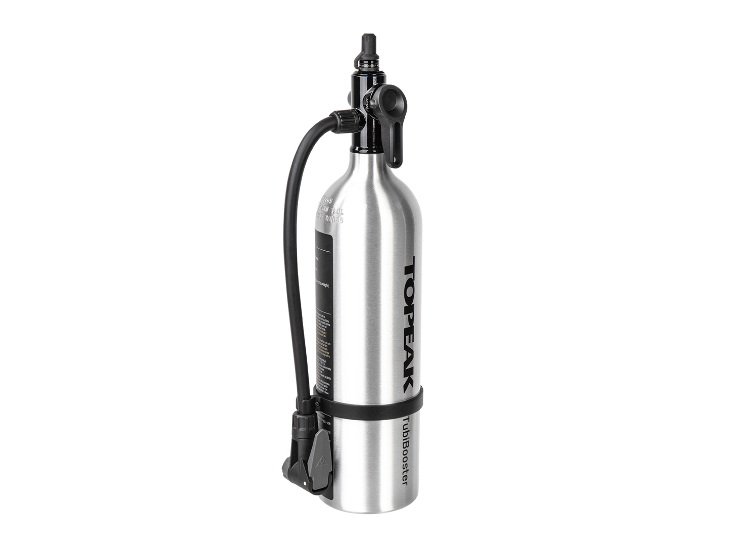 Topeak Tubibooster X Vacuum Charging Kit + Co2 Inflator Head, TUB-BSTX