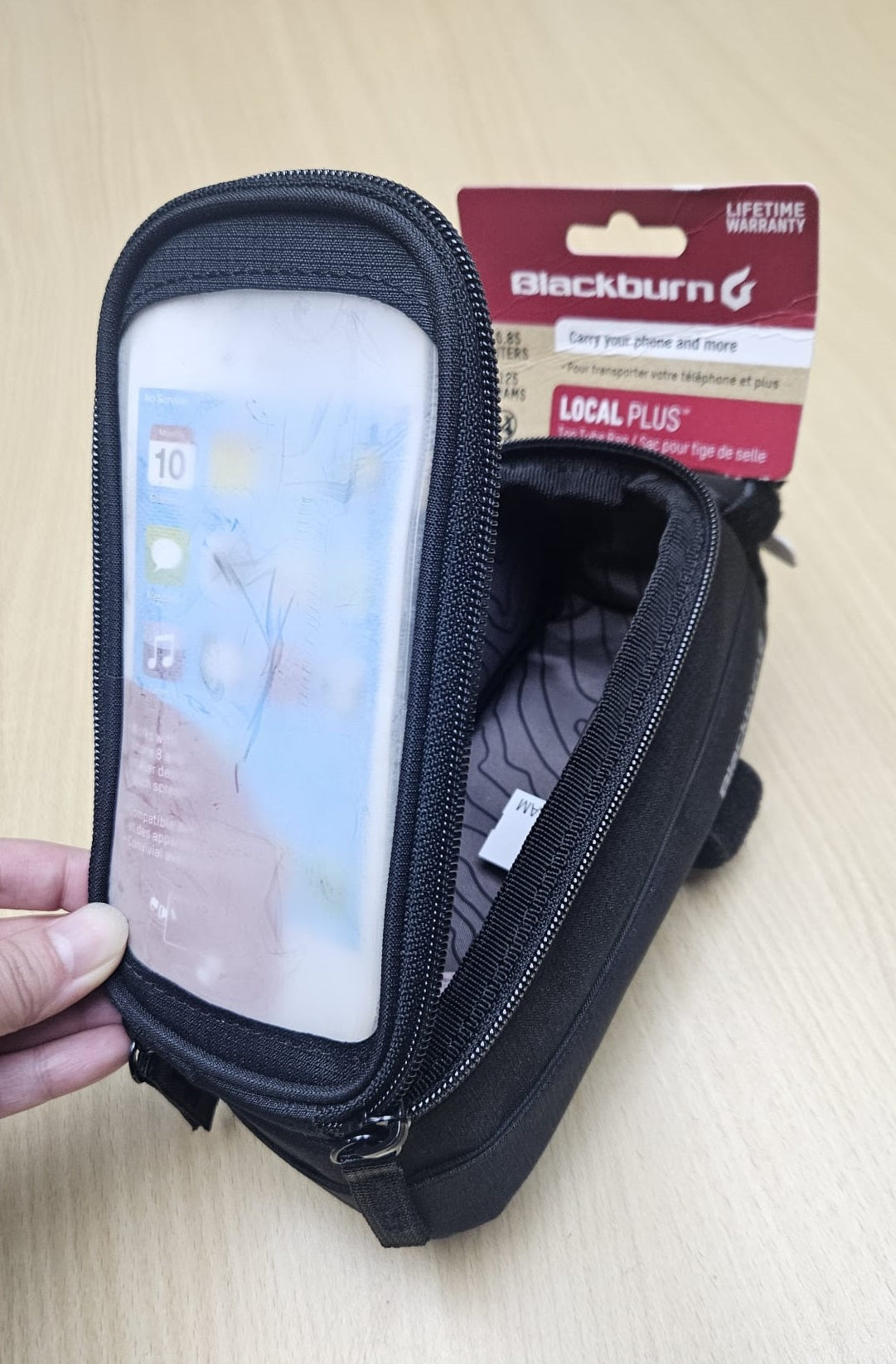 BLACKBURN LOCAL PLUS TOP TUBE BAG/ BLACKBURN LOCAL PLUS TOP TUBE BAG