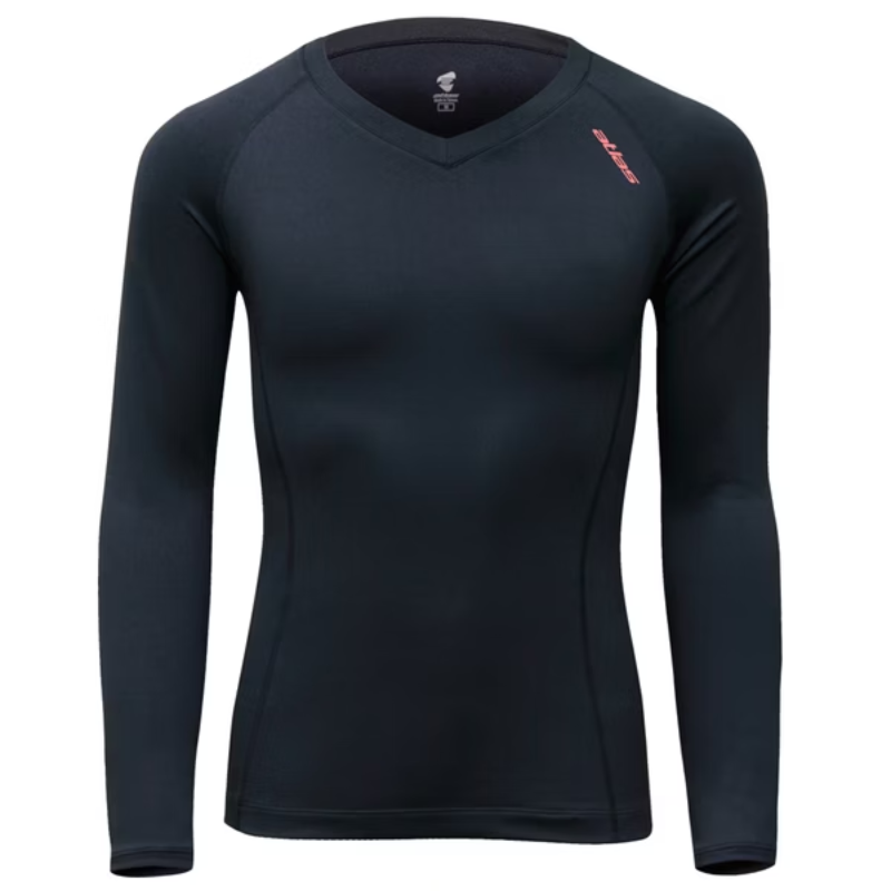 Atlas 冬季中性素面緊身長袖保暖衣~TBL-1004-B~黑色 / Atlas Winter Unisex Thermal Tight-Fit Long Sleeve Warm Top~TBL-1004-B~Black