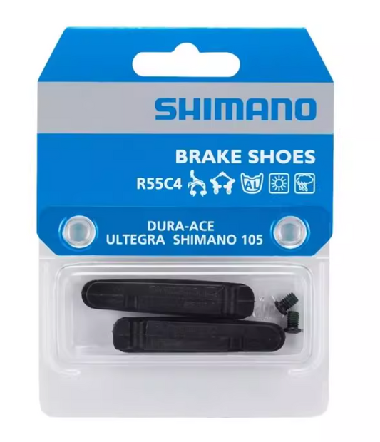 SHIMANO DURA ACE 9000 淨制膠 R55C4 / SHIMANO DURA ACE 9000 BRAKE SHOES & FIXING BOLTS