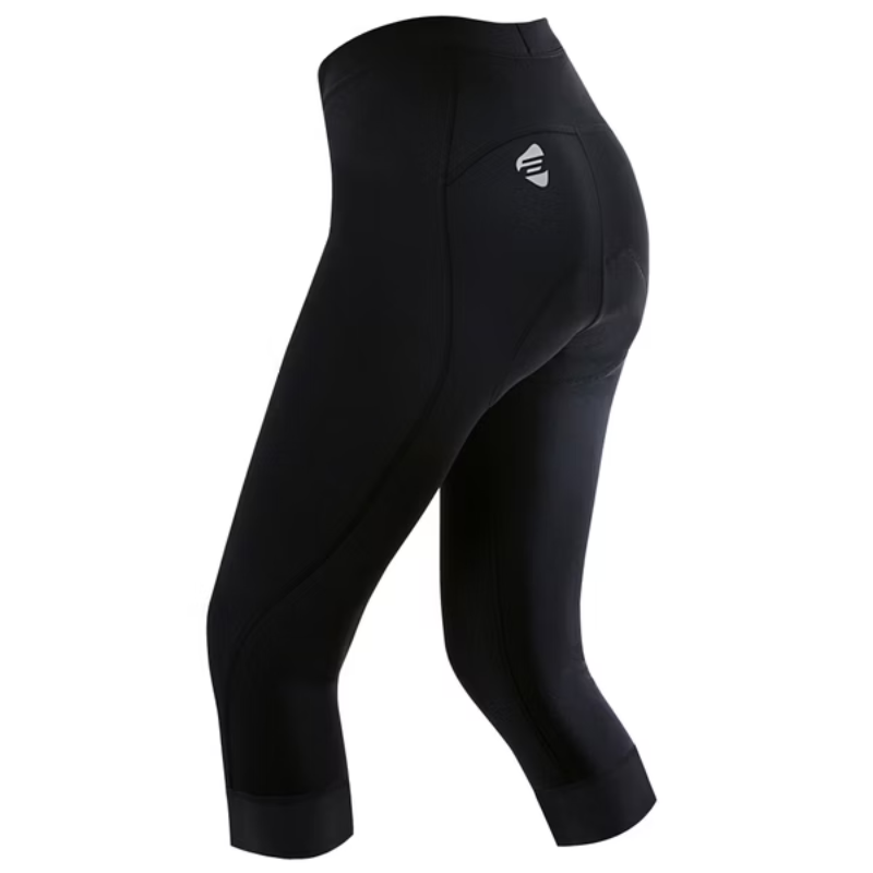 ATLAS 女裝七分單車褲 (2代褲墊)~HJ-7998-1~黑色~18-24℃ / ATLAS WOMEN TIGHT-2TH~ HJ-7998-1~BLACK ~18-24℃