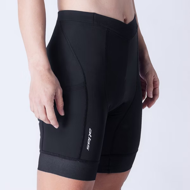 ATLAS 女裝五分經編單車褲 (6代褲墊)有褲袋款~WS-929~24-30℃ / ATLAS WOMEN SHORT (with pocket) - 6TH~WS-929~ - 24-30℃