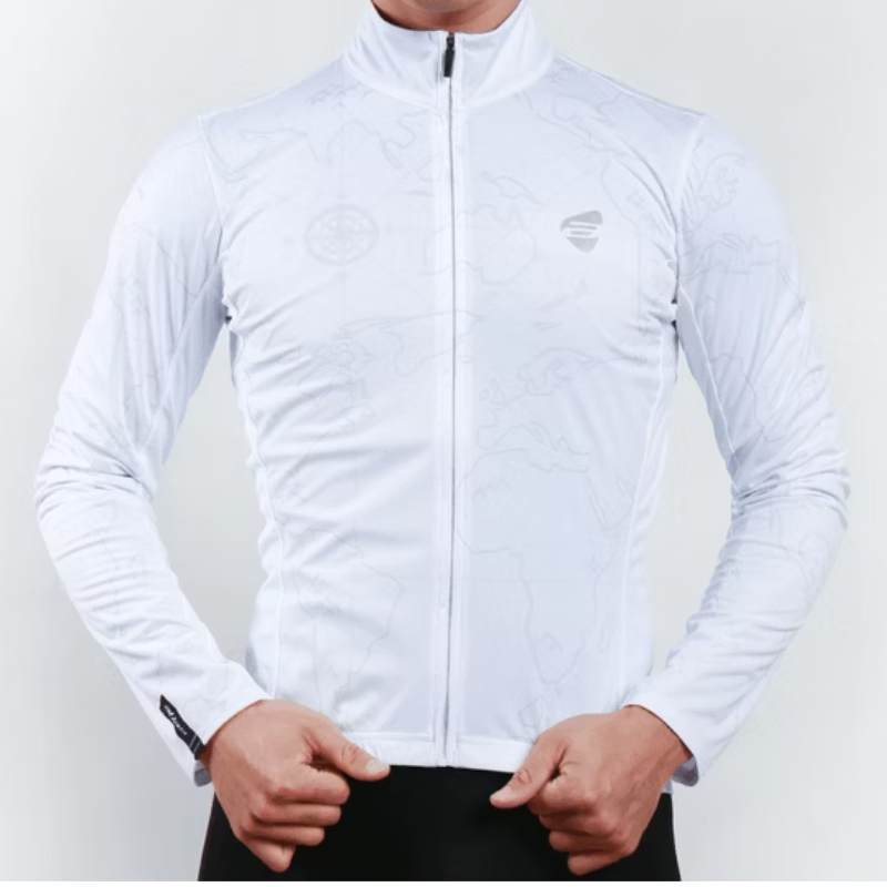 ATLAS 中性三貼風衣外套~JJ-608-W~白色 / ATLAS UNISEX WINDBREAKER JACKET~JJ-608-W~WHITE