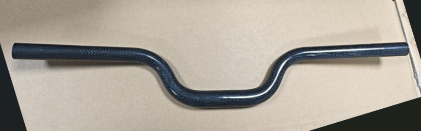SRP TORAY T-700 CARBON matte black carbon fiber head-25.4 X 600 MM / SRP TORAY T-700 CARBON HANDLEBAR-25.4 X 600 MM