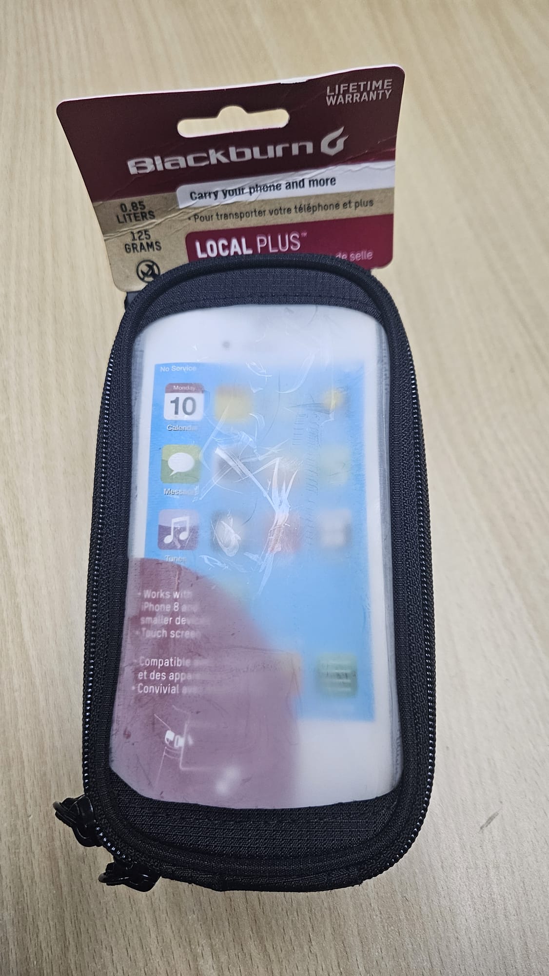 BLACKBURN LOCAL PLUS TOP TUBE BAG/ BLACKBURN LOCAL PLUS TOP TUBE BAG