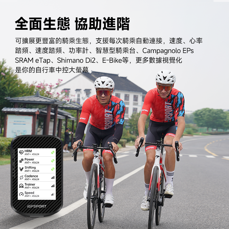 iGPSPORT BSC300T 智能觸控GPS咪錶 / iGPSPORT BSC300T TOUCH SCREEN GPS WIRELESS COMPUTER