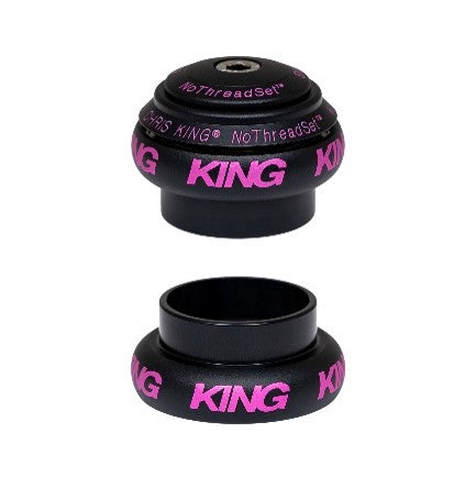 Chris King NoThreadSet External Headset,1-1/8",Bold Logo/ Chris King NoThreadSet Headset,1-1/8", Bold Logo