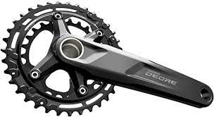 SHIMANO DEORE 十速雙片鏈鉼-FC-M4100-B2 / SHIMANO DEORE 10S CRANKSET-FC-M4100-B2