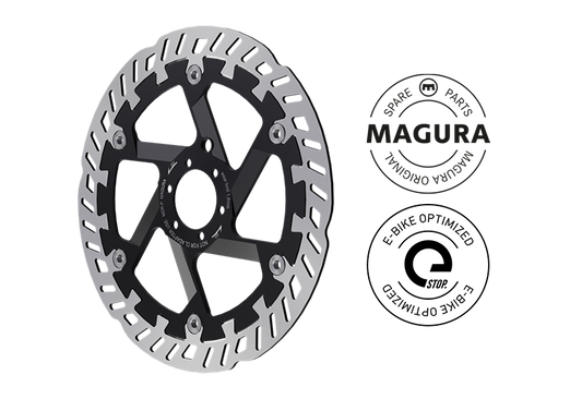 MAGURA MDR-P six-hole disc-including fixing screws/ MAGURA MDR-P ROTOR STORM WITH BOLTS
