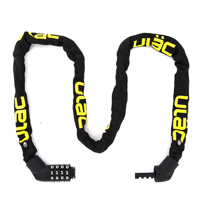 ULAC STREET FIGHTER A-600C 密碼鐵鏈鎖-5MMX100CM長 / ULAC STREET FIGHTER A-600C ST FIGHTER STEEL CHAIN-5MMX100CM