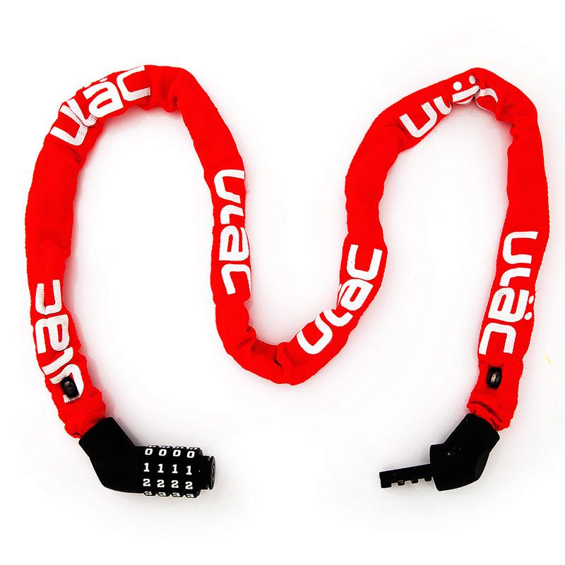 ULAC STREET FIGHTER A-600C 密碼鐵鏈鎖-5MMX100CM長 / ULAC STREET FIGHTER A-600C ST FIGHTER STEEL CHAIN-5MMX100CM