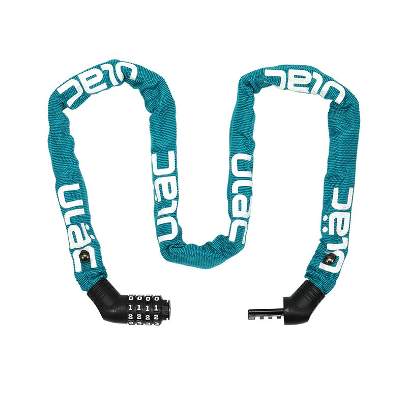 ULAC STREET FIGHTER A-600C 密碼鐵鏈鎖-5MMX100CM長 / ULAC STREET FIGHTER A-600C ST FIGHTER STEEL CHAIN-5MMX100CM