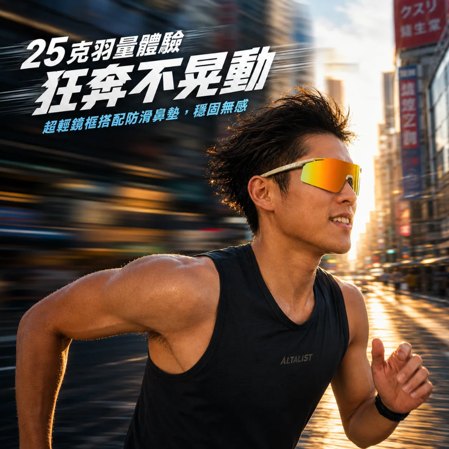 ALTALIST HAYATE R3 可換片運動太陽眼鏡 - 細碼