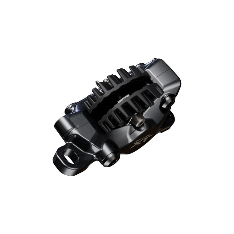 SHIMANO XT 碟掣鮑魚-散熱金屬碟制皮-BR-M8200 / SHIMANO XT HYDRAULIC D BRAKE-W/J04C-MF METAL PAD(W/FIN)-BR-M8200