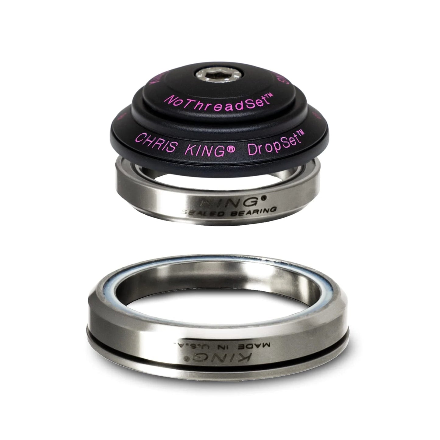 Chris King DropSet 5 隱藏式碗組,鋼珠,42/52mm 45/45度 / Chris King DropSet 5,Steel Bearing,42/52mm 45/45 degree