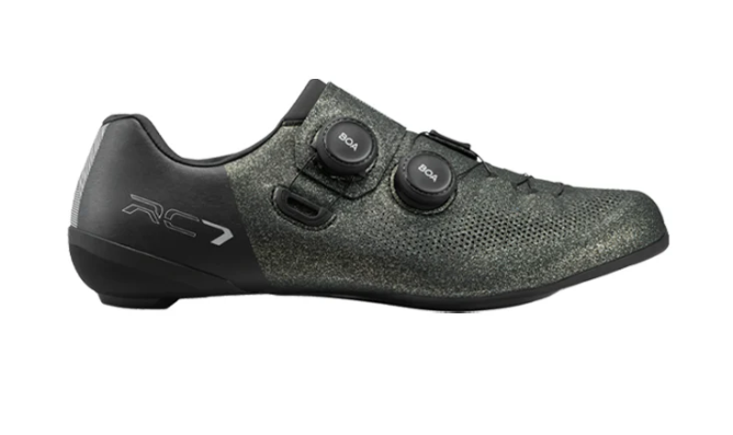 SHIMANO SH-RC703 ROAD SHOES-WIDE-GRAY SPLATTER (SPECIAL EDITION)