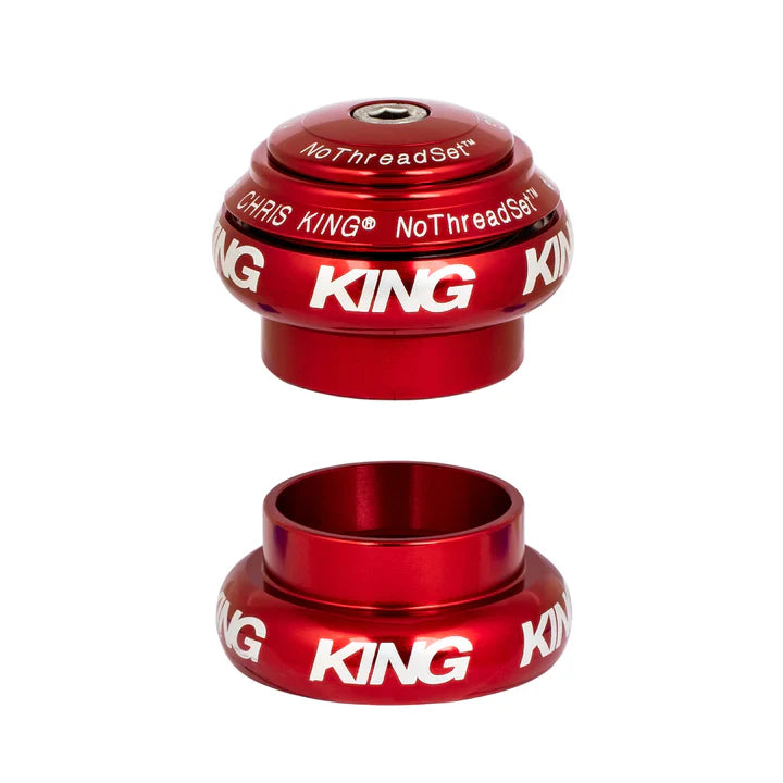 Chris King NoThreadSet External Headset,1-1/8",Bold Logo/ Chris King NoThreadSet Headset,1-1/8", Bold Logo