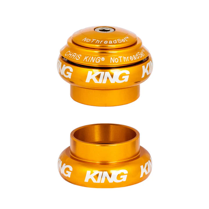 Chris King NoThreadSet External Headset,1-1/8",Bold Logo/ Chris King NoThreadSet Headset,1-1/8", Bold Logo