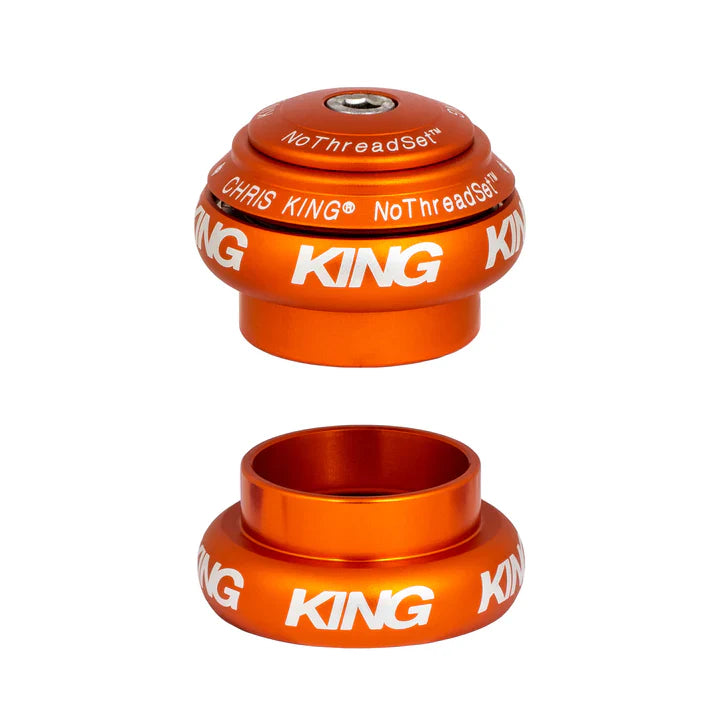 Chris King NoThreadSet External Headset,1-1/8",Bold Logo/ Chris King NoThreadSet Headset,1-1/8", Bold Logo