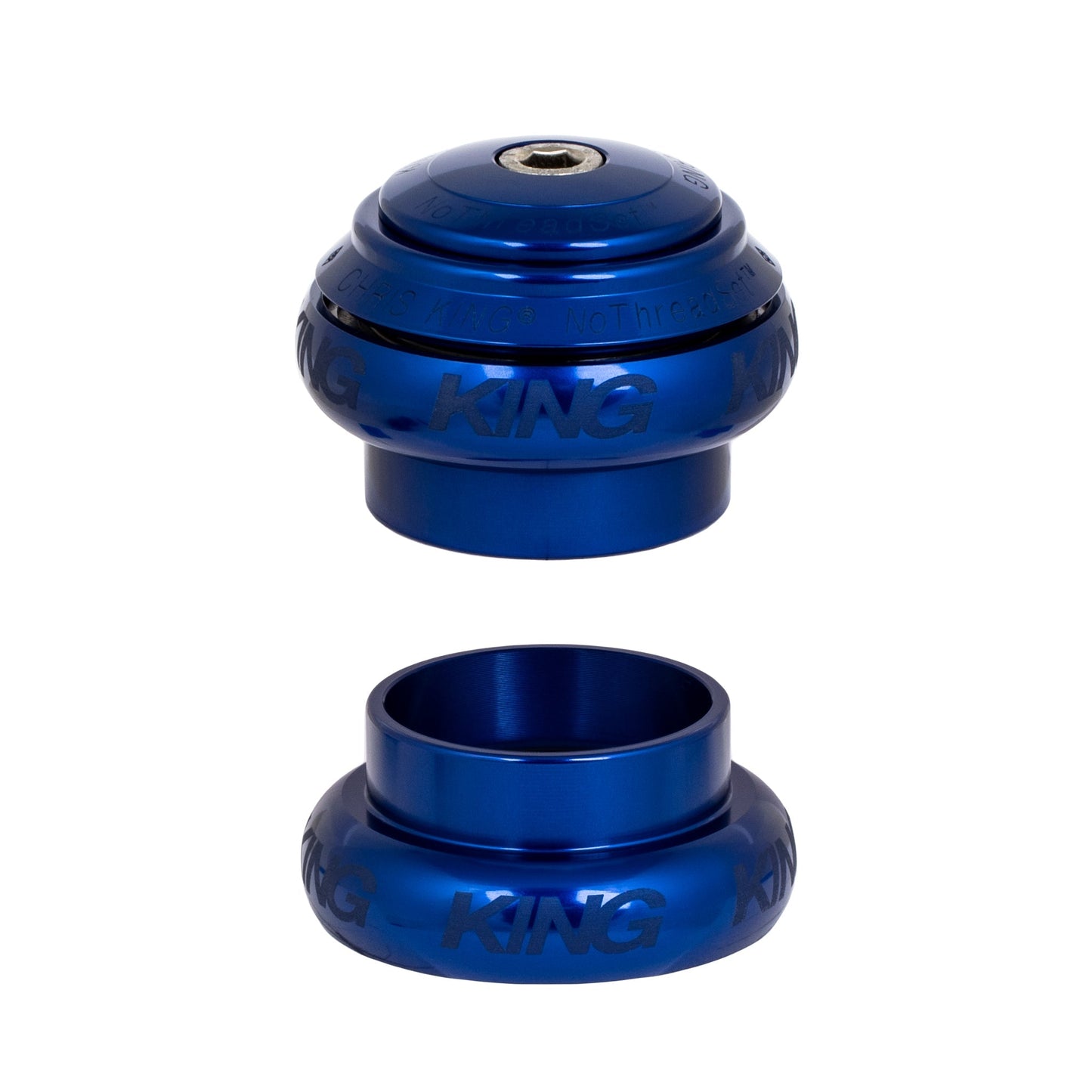 Chris King NoThreadSet External Headset,1-1/8",Bold Logo/ Chris King NoThreadSet Headset,1-1/8", Bold Logo