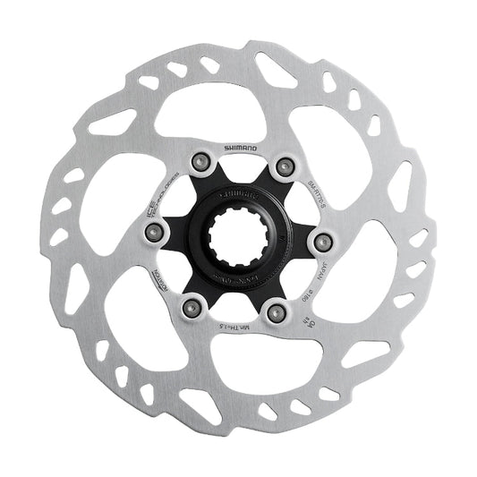 SHIMANO SLX 中心鎖碟片-SM-RT70-配外鎖鎖環 / SHIMANO SLX CENTER LOCK DISC-SM-RT70-EXTERNAL SERRATION