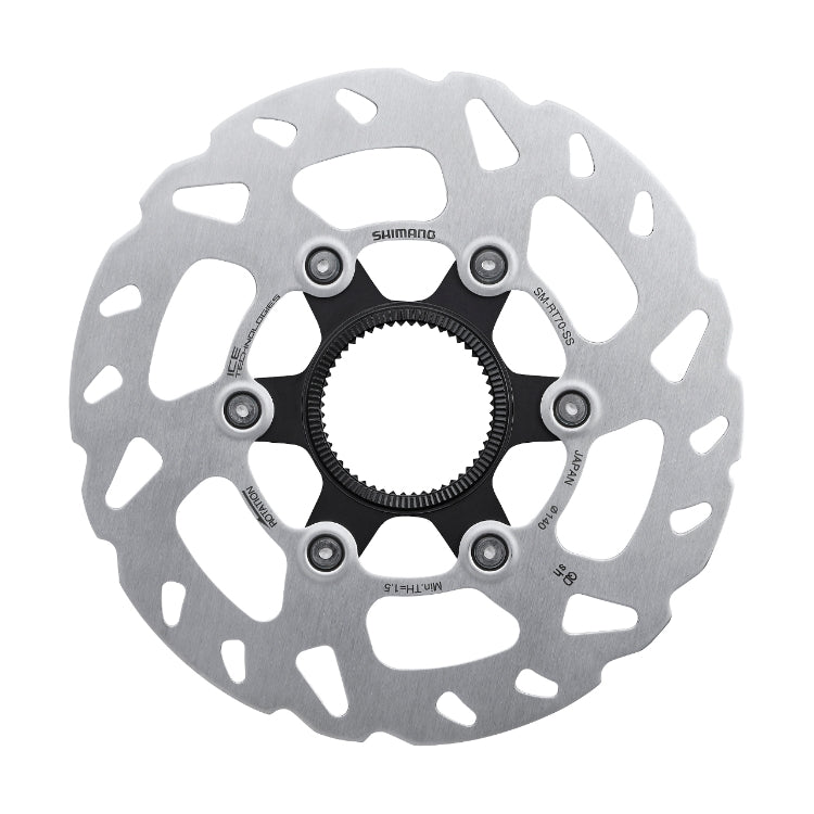 SHIMANO SLX 中心鎖碟片-SM-RT70-配內鎖鎖環 / SHIMANO SLX CENTER LOCK DISC-SM-RT70-INTERNAL SERRATION