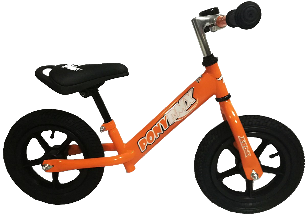PONY 12" 全新版鋼架學行車(普通版) / PONY 12" NEW STEEL PUSH BIKE