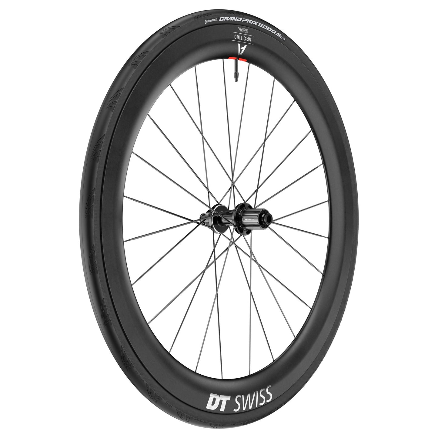 DT Swiss ARC 1100 Dicut 碟刹輪組連馬牌 Aero 111前胎-GP5000 S TR後胎