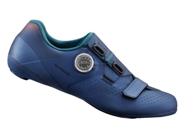 SHIMANO SH-RC500 WOMEN ROAD SHOES-BLUE/SHIMANO SH-RC500 WOMEN ROAD SHOES-NAVY