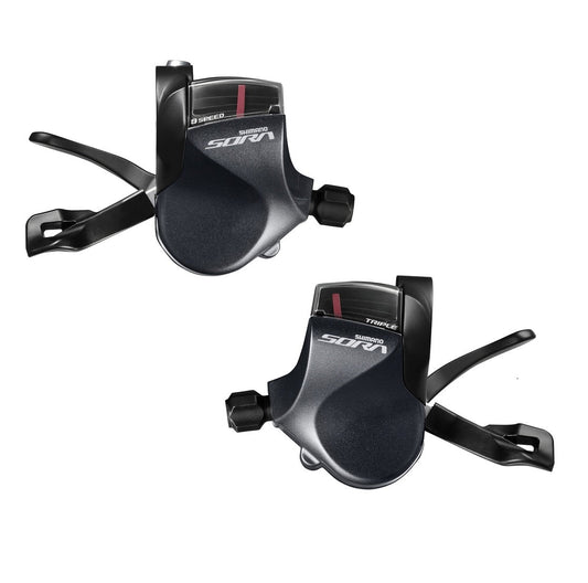 SHIMANO SORA 3X9 SHIFT LEVER SET-SL-R3000/3030 / SHIMANO SORA 3X9 SHIFT LEVER SET-SL-R3000/3030
