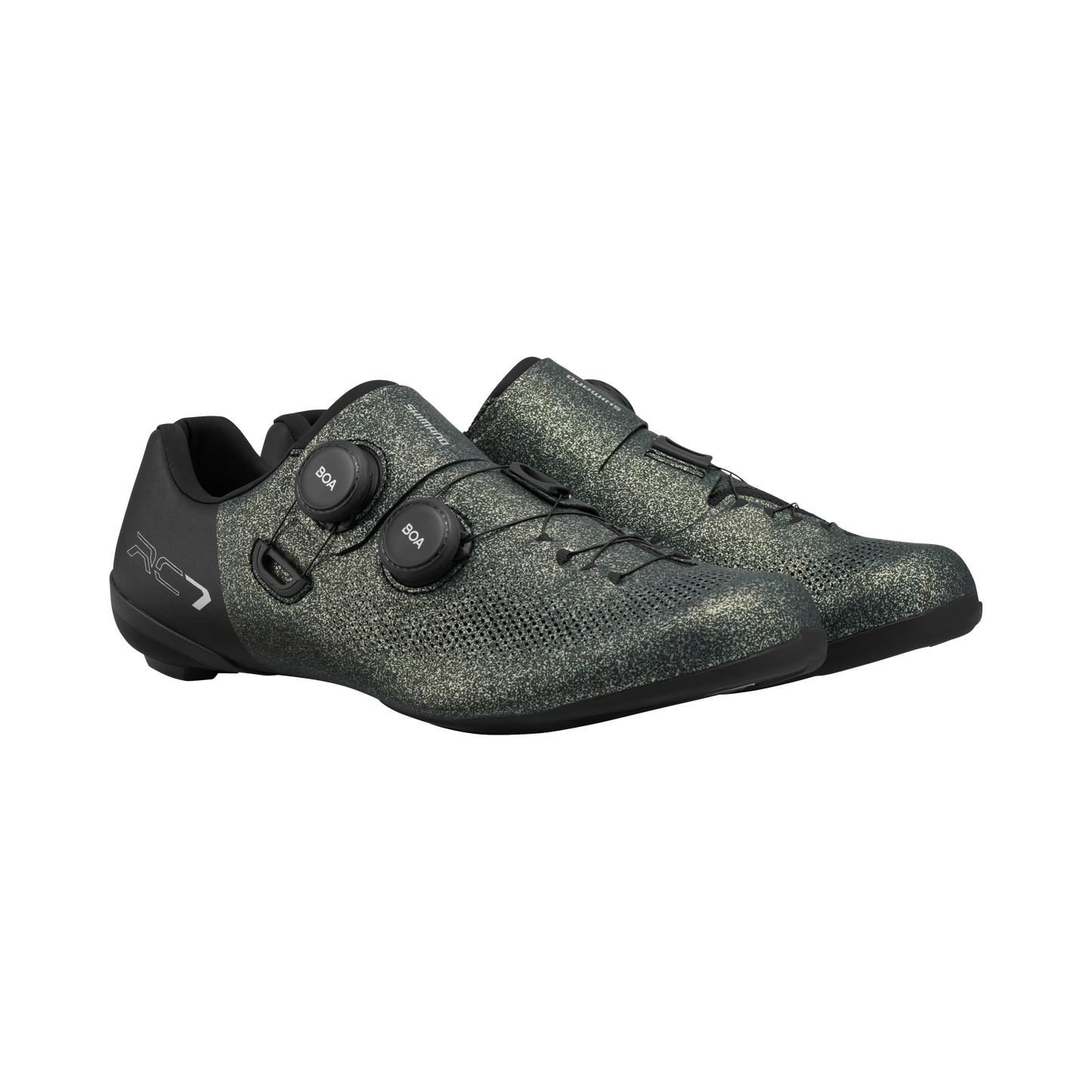 SHIMANO SH-RC703 ROAD SHOES-WIDE-GRAY SPLATTER (SPECIAL EDITION)